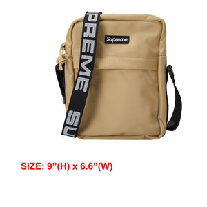 Travel Sport School 9" Supreme3M Shoulder Bag Crossbody Bag - Tan