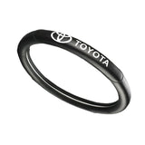 NEW TOYOTA Set Black 15" Diameter Car Auto Steering Wheel Cover Quality Leather with Center Console Armrest Cushion Mat Pad Cover