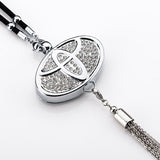 Pendant Diffuser For Toyota Car Diamond Perfume Air Freshener Perfume - Rose