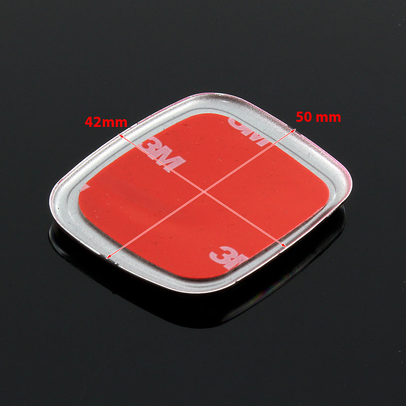 Emblema Sterzo Per Honda Accord, Civic, CRV - Nero Tipo B, 50x40 Mm - Adesivo Per Personalizzazione Auto - Foto 1